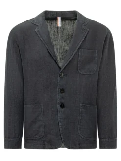 Blazer con Tasche Applicate