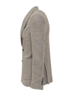 Blazer Doppiopetto con Tasche Applicate