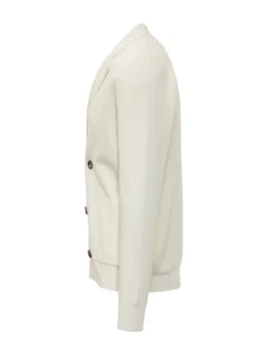 Blazer Doppiopetto con Tasche Applicate