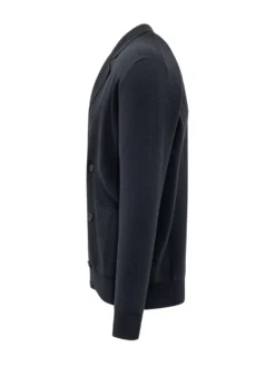 Blazer Doppiopetto con Tasche Applicate