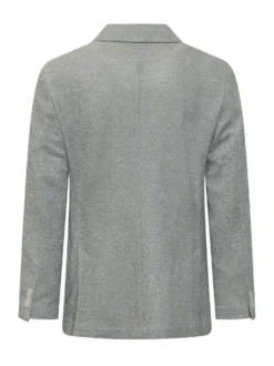Blazer Uomo Classico in Tessuto Mélange