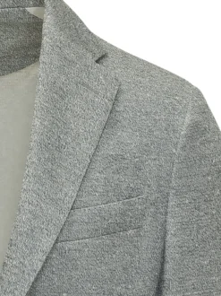 Blazer Uomo Classico in Tessuto Mélange