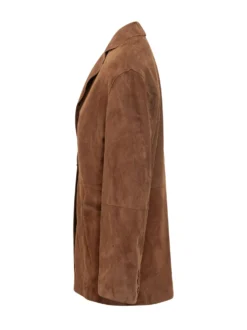 Blazer with Lapel and Button