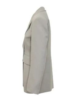Blazer with Lapels and Flap Pockets