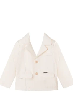 Blazer with Lapels and Flap Pockets