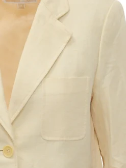 Blazer with Lapels and Patch Pockets