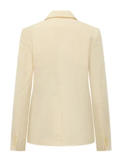 Blazer with Lapels and Patch Pockets