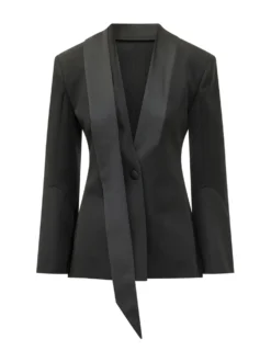 Blazer with Shawl Lapels