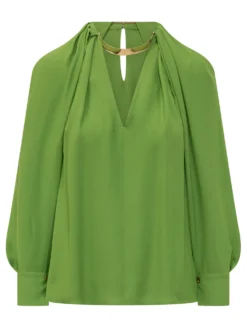 Blouse With Ring Detail