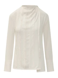 Blouse with Vertical Seams
