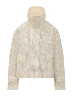 Blouson with Zip and Drawstring