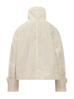Blouson with Zip and Drawstring