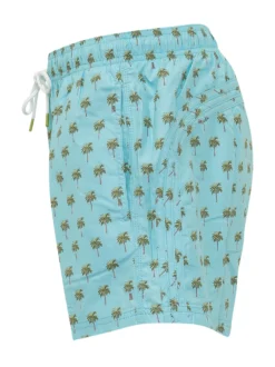 Boardshort con Stampa Palme