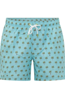 Boardshort con Stampa Palme