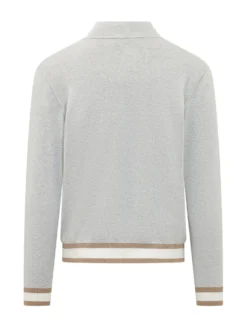 Bomber con Zip a Maniche Lunghe