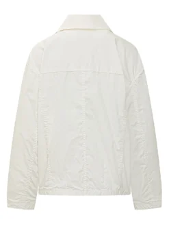 Bomber Jacket with Hook Closure
