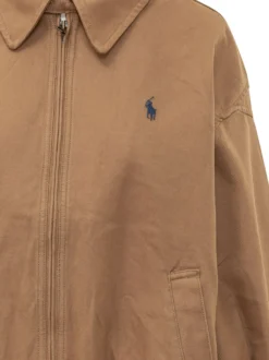 Bomber Jacket with Zip and Collar