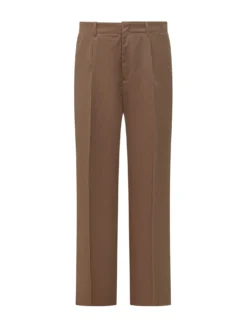 Borrowed Chino Trousers with Front Pleat