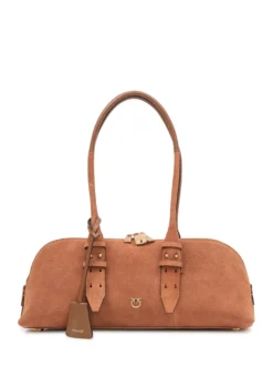 Bowling Baguette Bag with Handles and Zip