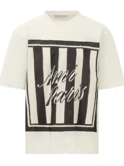 Boxy Fit T-shirt with Front Print