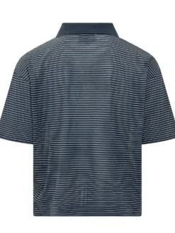 Boxy Striped Polo