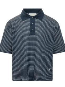 Boxy Striped Polo