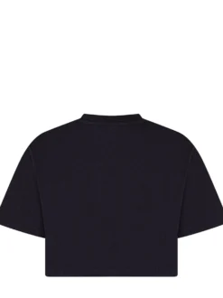 Boxy T-Shirt with Arrow Stones Print