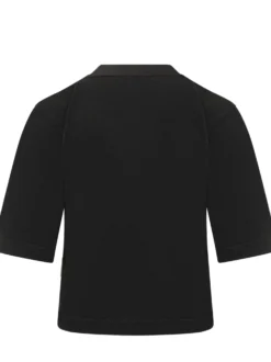 Boxy T-Shirt with Bear Print