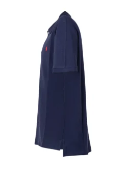 Boys Cotton Piqué Polo with Embroidered Logo