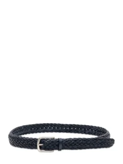 Braided Belt with Metal Buckle