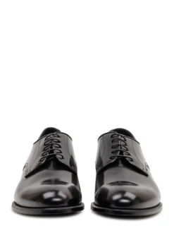 Brushed Derby Shoes with Low Sole