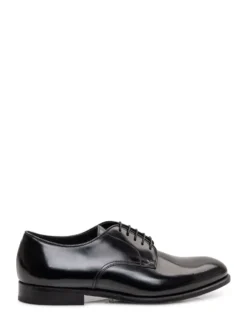 Brushed Derby Shoes with Low Sole