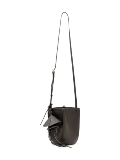 Bucket Bag with Decorative Straps