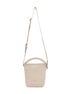 Bucket Bag with Single Handle and Front Logo