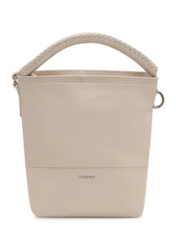 Bucket Bag with Single Handle and Front Logo