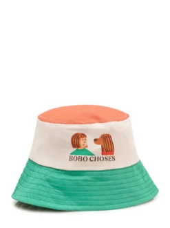 Bucket Hat with Graphic Print