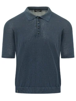 Buttoned Short Sleeve Polo