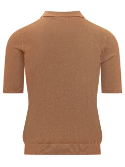 Buttoned Short Sleeve Polo
