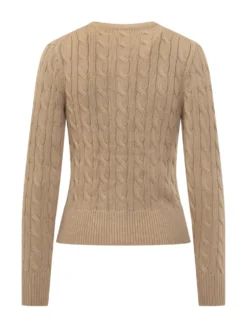 Cable Knit Buttoned Cardigan