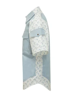 Camicia a Maniche Corte con Colletto e Tasche sul Petto