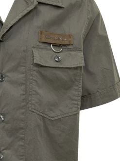 Camicia a Maniche Corte con Tasche