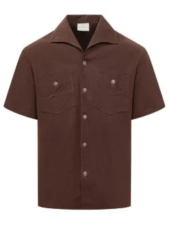 Camicia a Maniche Corte con Tasche