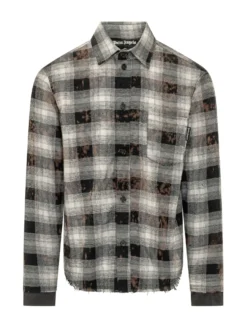 Camicia a Quadri con Tasca