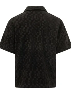 Camicia Bowling con Bottoni a Pressione