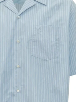 Camicia Boxy a Maniche Corte
