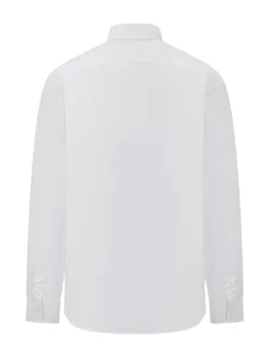 Camicia Classica Con Dettaglio Check Interno