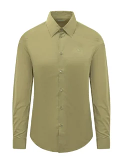 Camicia con Bottoni e Colletto Classico
