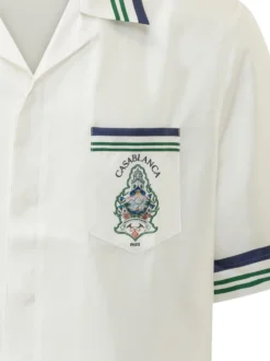 Camicia con Colletto Aperto