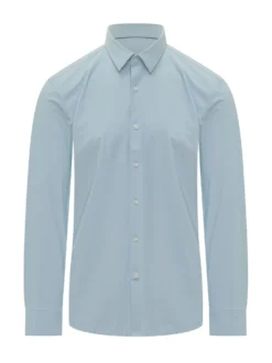 Camicia con Colletto Classico e Bottoni