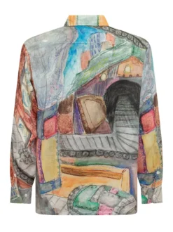 Camicia con Stampa Artistica